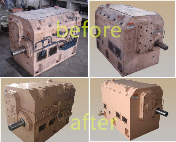 Optimal Structure Twin Screw Extruder Gearbox with Output Speed 300-900rpm and Input Speed 750-1750rpm for High Torque Applications