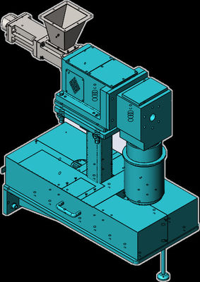 Good price وحدة تغذية جانبية من الصلب 62.8 مم ضياء برغي لتغذية الألياف الزجاجية / الكربون الأسود الانترنت