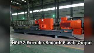 الطارد المزدوج اللولب HPL77 مركب البلاستيك العام